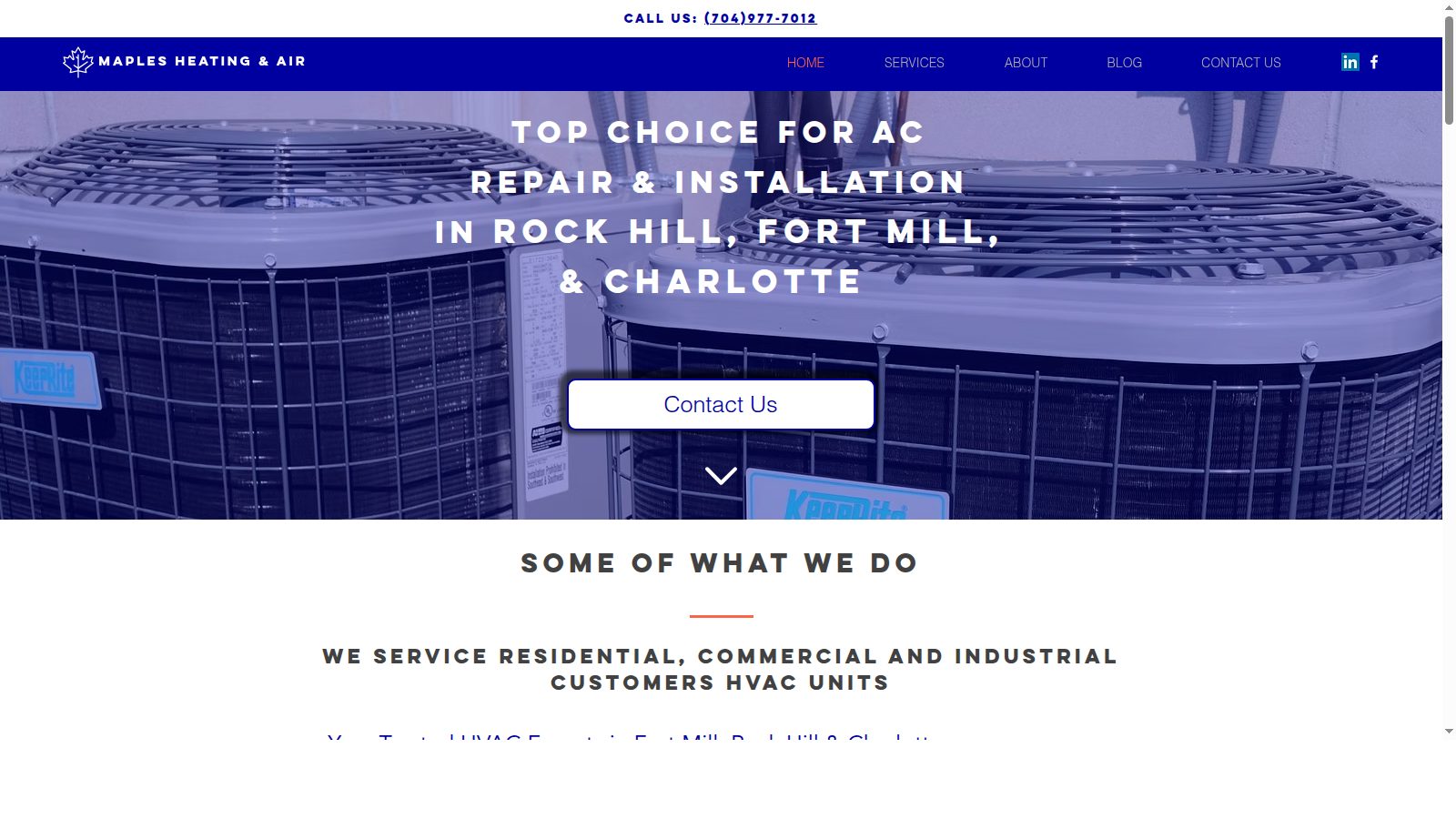 HVAC Contractor Website & Local SEO