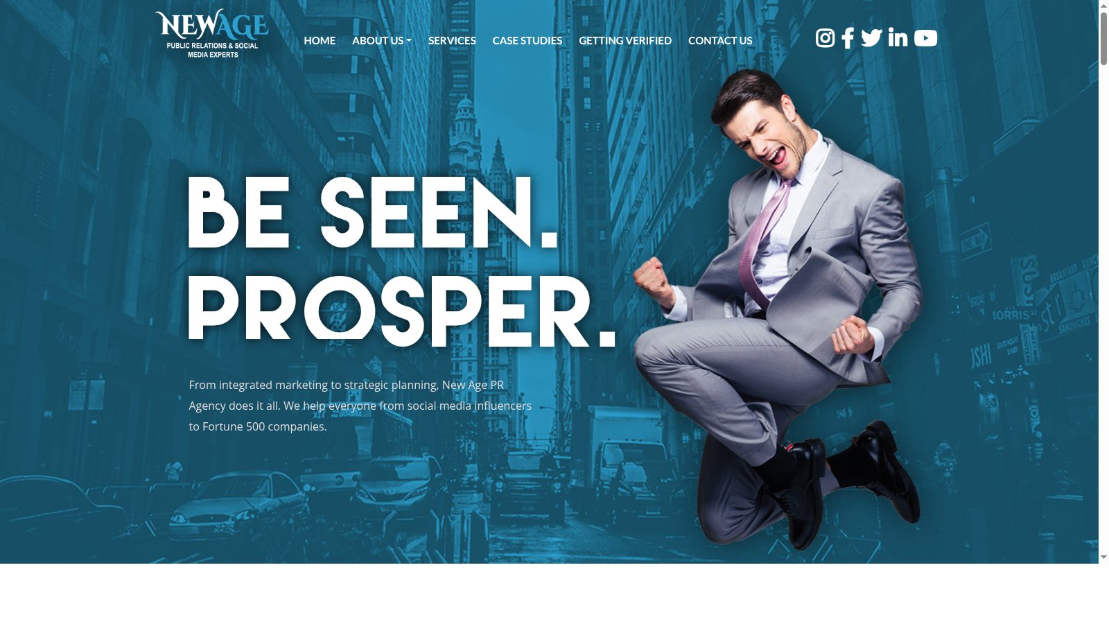 PR Agency Website